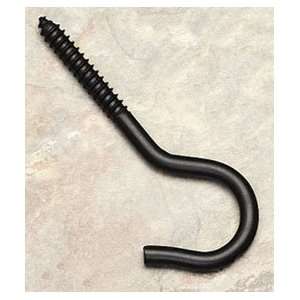  Wrought Iron Ceiling Screw Hook 1 3/4 In. W x 4 In. H 7/8 