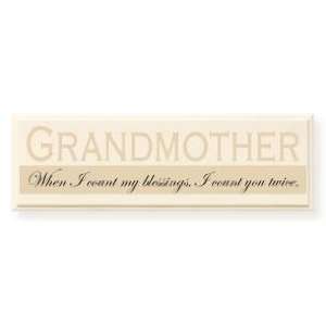  Southern Sass Grandmother Plaque 