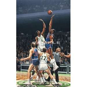   Celtics/Philadelphia 76ers   Jumpball   Wall   Unframed Giclee
