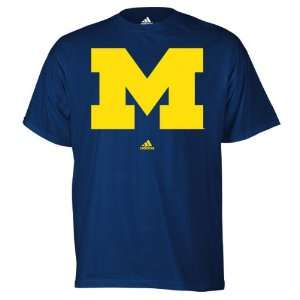  Michigan Wolverines Navy adidas Pick 6 T Shirt