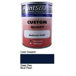  1 Quart Can of Deep Sea Blue Pearl Touch Up Paint for 2007 