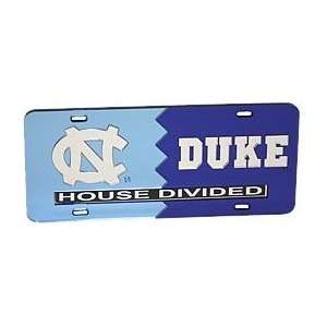  Duke/North Carolina House Divided Tag