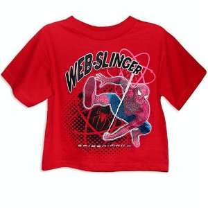  Spiderman Clothing Web Slinger Red Cotton Toddler T 