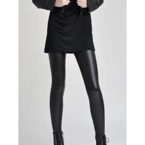  Women Sexy Faux Leather Leggings Pants Treggings Tights 