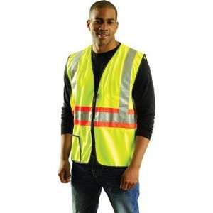 OccuLux High Visibility Fluorescent Yellow Expandable Two Tone Safety 