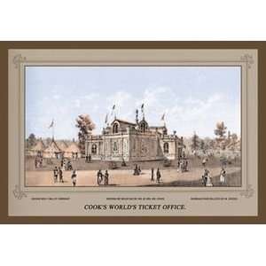 Centennial International Exhibition, 1876   Cooks Worlds Ticket Office 