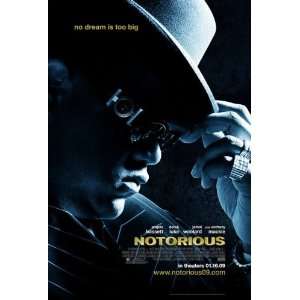  NOTORIOUS 13X20 INCH PROMO MOVIE POSTER 