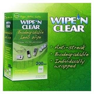   lens cleaning cloths 400 wipes total 2 pack of 200ct by flents buy new