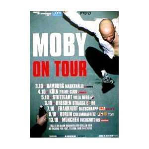  MOBY Play on Tour Germany Music Poster