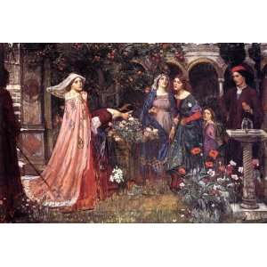 Hand Made Oil Reproduction   John William Waterhouse   24 x 16 inches 