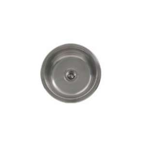   /prep drop in 17 3/4 diameter sink with 2 center drain WC1616 SSS