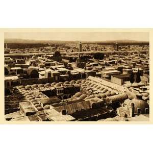  1925 Damascus Syria Panorama Buildings Photogravure 
