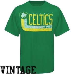  adidas Boston Celtics Chest Pass T shirt   Kelly Green 