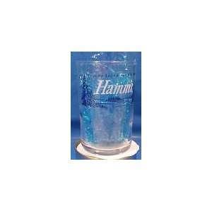  Hamms Beer Glass Blue Trees 