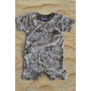   Camo pattern Baby / Infant 1pc Desert Creeper 3   6 Months Old Baby