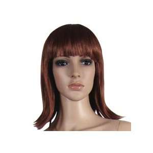  Medium Length Red Wig for Female Mannequin Toys & Games