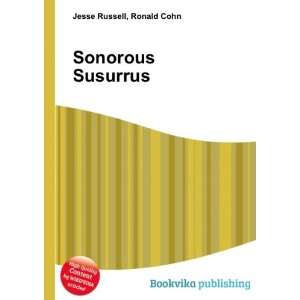  Sonorous Susurrus Ronald Cohn Jesse Russell Books