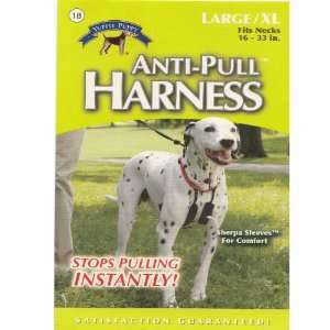  10084 Yuppie Puppy Black Anti Pull Dog Harness Large/xl 