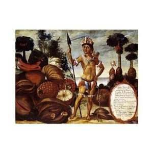  Vincente Alban   Yumbo Indian From Maynas Giclee