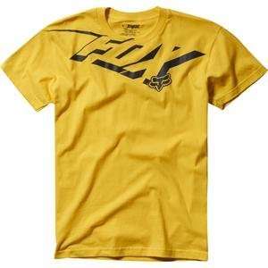  Fox Racing Speed Freak T Shirt   Small/Yellow Automotive