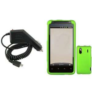  iFase Brand HTC Kingdom Combo Rubber Neon Green Protective 