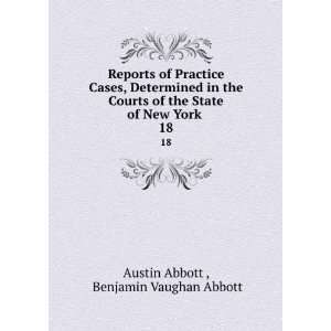  State of New York . 18 Benjamin Vaughan Abbott Austin Abbott  Books