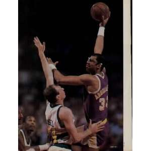  Kareem Abdul Jabbar  1985 Sports Illustrated Picture 