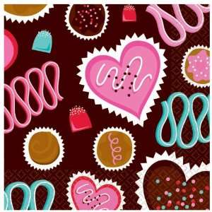  Lets Party By Amscan I Love Chocolate   Beverage Napkins 