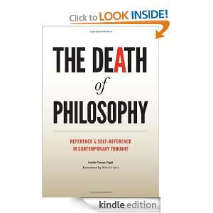 The Death of Philosophy Reference and Self reference in Contemporary 