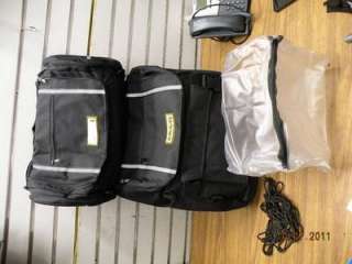 Motorcycle Sissybar Travel Lugage Bag Tour Pack Bag Slip On Backrest t 