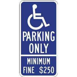  California Disabled Parking Space Sign (R 99C)
