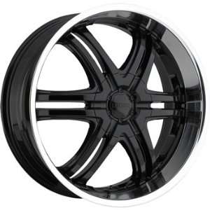Boss 331 20x8.5 Black Wheel / Rim 5x115 with a 14mm Offset and a 82.80 