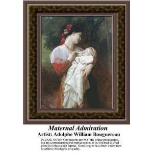  Maternal Admiration Cross Stitch Pattern PDF  