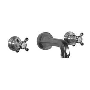 Legacy Brass 3452 Polished Chrome Bathroom Sink Faucets Wall mount Lav 