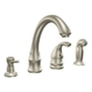  Moen 87787SL Adeline Single Handle Kitchen Faucet with 