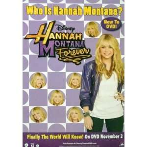  Hannah Montana Who Is Hannah Montana Movie Poster 27 X 