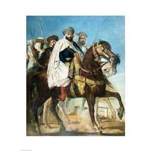  Theodore Chasseriau Ali Ben Ahmed 18.00 x 24.00 Poster 