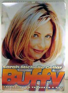 2001 Sarah Michelle Gellar/Buffy British Calendar  