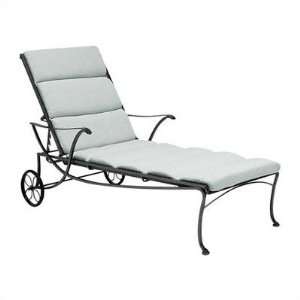  Woodard 1K0070 Alexa Adjustable Chaise Lounge with Cushion 