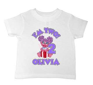 Camiseta personalizada CADABBY de cumpleaños de ABBY CUALQUIER 