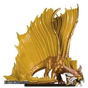  Young Gold Dragon (Dungeons and Dragons Miniatures 