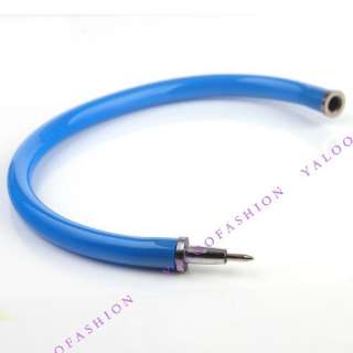 90pcs New Hot Blue Bracelet ballpoint ball point pen writting 23cm 