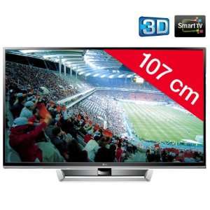   3D Smart Plasma TV With HD 720p Resolution Resolution Upscaler 600Hz