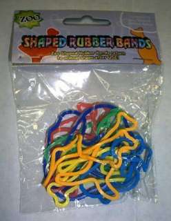 36 color silly bandz shape rubber band bracelets  
