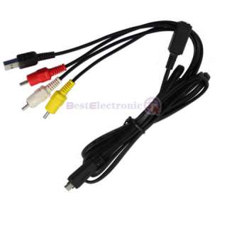 USB AV Cable for Sony DSC VMC MD2 DSC T900 TX7 HX1 HX5V  