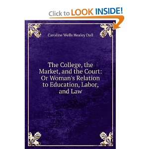  College, the Market, and the Court Or Womans Relation to Education 
