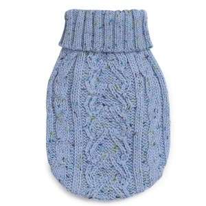 Zack & Zoey Classic Dublin Irish Knit Dog Sweater Blue  