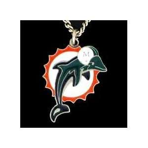  NFL Logo Necklace   Miami Dolphins