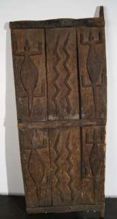 Primitive Vintage African Door  