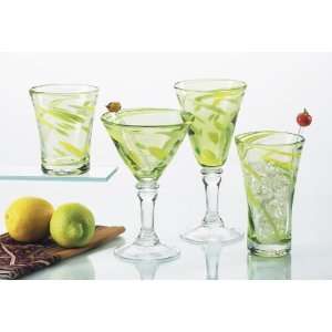  Global Amici Ole Collection Goblets   Set of 4 Kitchen 